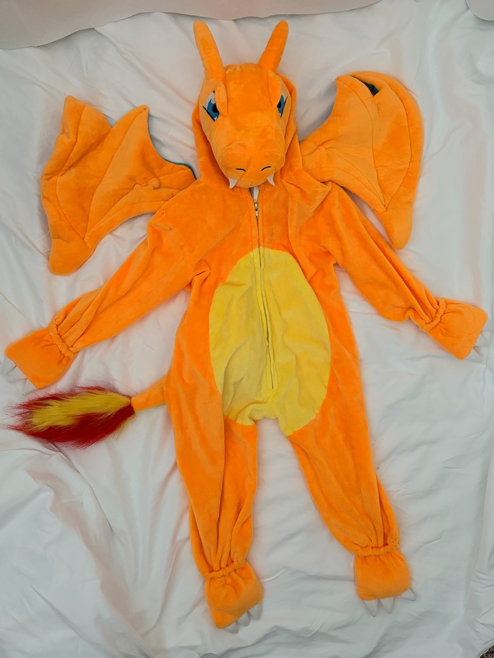 2017 The Pokemon Company Pokemon Charizard Plush Orange and Yellow Kids Costume